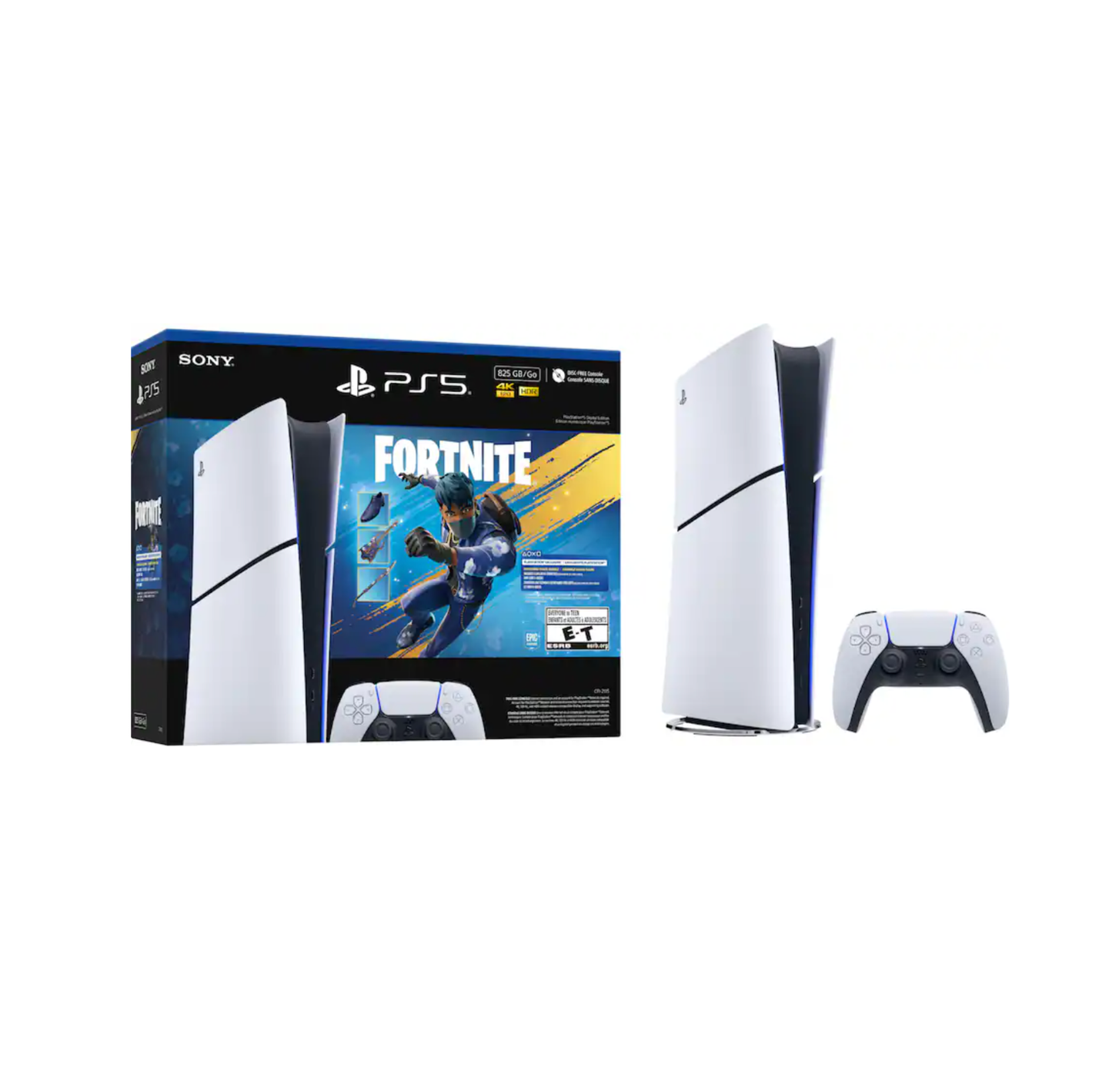 PlayStation 5 Digital Edition 825GB – Fortnite Flowering Chaos Bundle - PlayStation 5