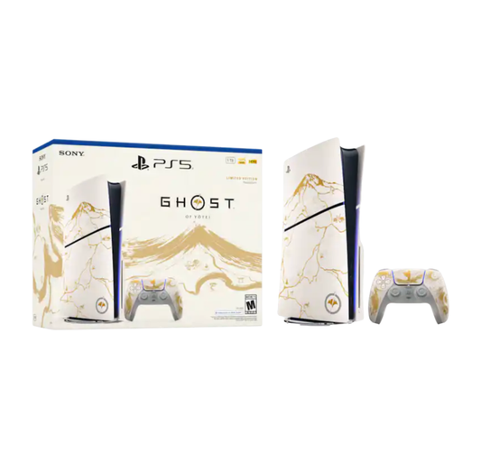PlayStation 5 Console – Ghost of Yōtei Gold Limited Edition Bundle - PlayStation 5