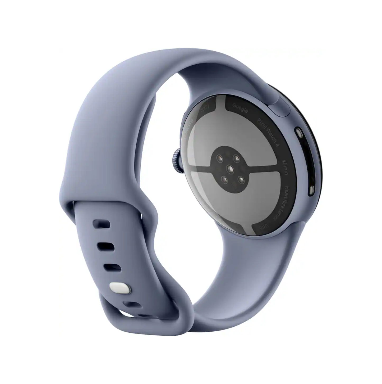 Google - Pixel Watch 4 (45mm) - Wi-Fi - Satin Moonstone Case - Moonstone Band - (2025)