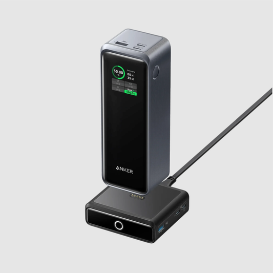 Anker Prime 27,650mAh Power Bank (250W) and 100W Charging Base