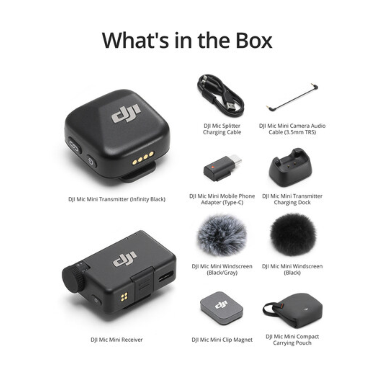 DJI - Mic Mini Wireless Omnidirectional Microphone System