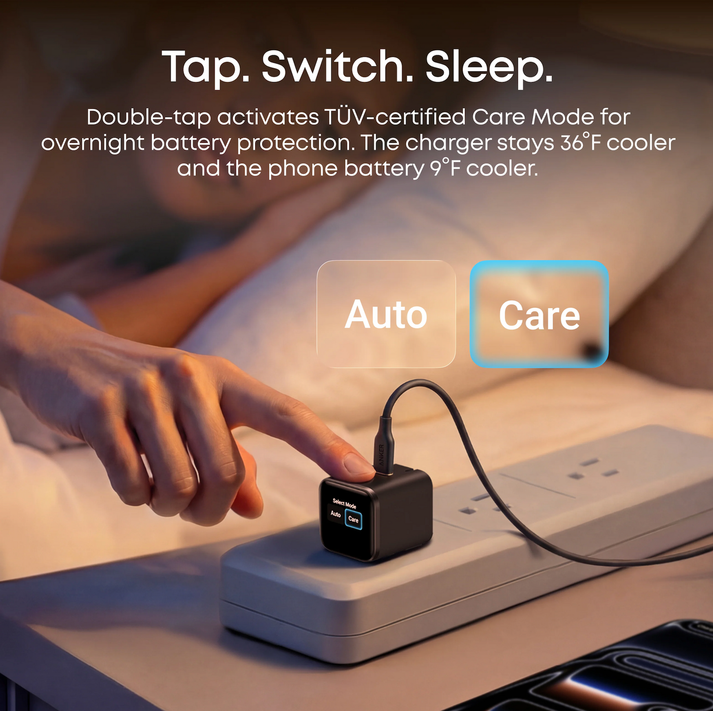 Anker Nano Charger (45W, Smart Display, 180° Foldable)