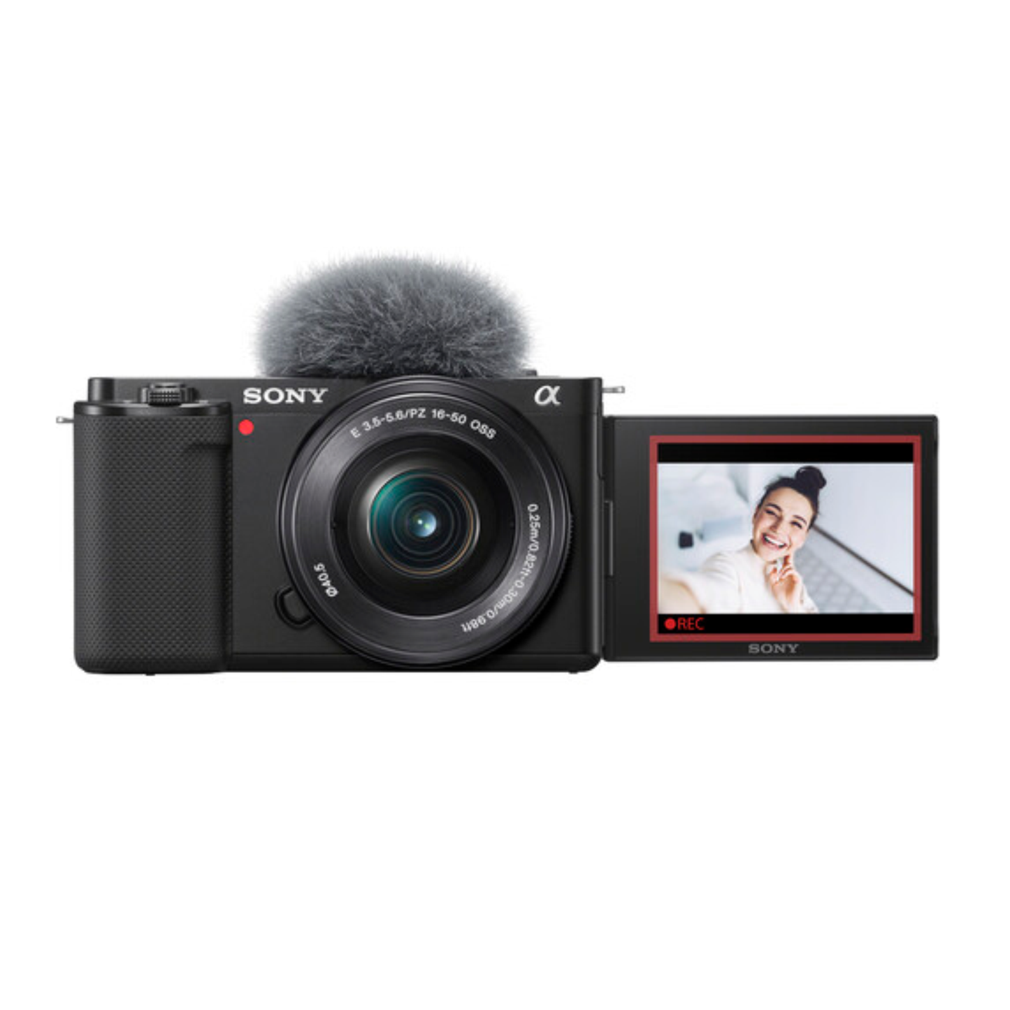 Sony ZV-E10 Mirrorless Camera with 16-50mm Lens (Black)