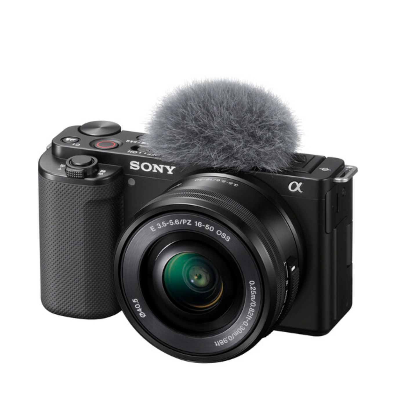 Sony ZV-E10 Mirrorless Camera with 16-50mm Lens (Black)